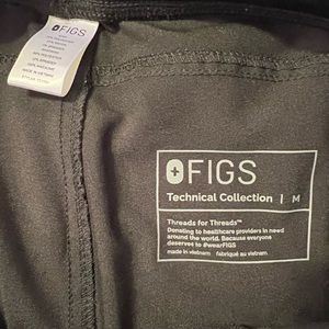 Figs black pants only